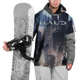Накидка на куртку 3D с принтом Halo в Кировске, 100% полиэстер |  | combat | evolved | fps | космос | медиа | научно | ореол | оружия | сага | стратегия | трилогия | фантастика | франшиза
