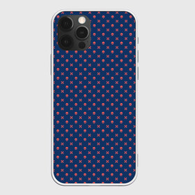 Чехол для iPhone 12 Pro Max с принтом Scull pat 1 в Кировске, Силикон |  | scull | кости | мода | паттерн | тренд | узор | хипстер | череп | черепа
