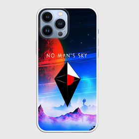 Чехол для iPhone 13 Pro Max с принтом NO MANS SKY в Кировске,  |  | game | hill | hills | mounatin | mounatins | nms | no mans sky | planet | rock | rocks | sky | snow | space | winter | игры | планеты