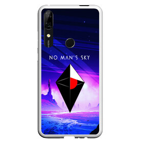 Чехол для Honor P Smart Z с принтом NO MANS SKY 2019 в Кировске, Силикон | Область печати: задняя сторона чехла, без боковых панелей | Тематика изображения на принте: game | hill | hills | mounatin | mounatins | nms | no mans sky | planet | rock | rocks | sky | snow | space | winter | игры | планеты