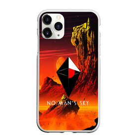 Чехол для iPhone 11 Pro Max матовый с принтом NO MANS SKY в Кировске, Силикон |  | game | hill | hills | mounatin | mounatins | nms | no mans sky | planet | rock | rocks | sky | snow | space | winter | игры | планеты