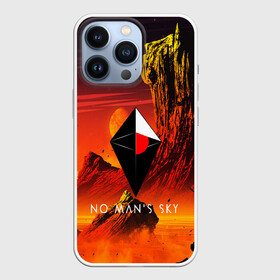 Чехол для iPhone 13 Pro с принтом NO MANS SKY в Кировске,  |  | game | hill | hills | mounatin | mounatins | nms | no mans sky | planet | rock | rocks | sky | snow | space | winter | игры | планеты