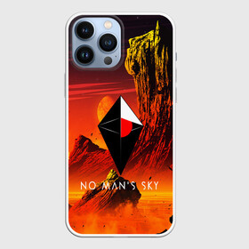 Чехол для iPhone 13 Pro Max с принтом NO MANS SKY в Кировске,  |  | game | hill | hills | mounatin | mounatins | nms | no mans sky | planet | rock | rocks | sky | snow | space | winter | игры | планеты