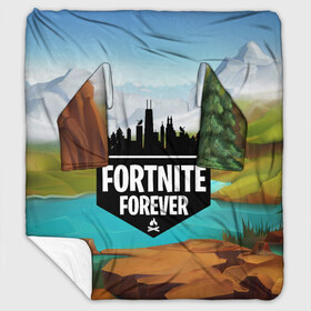 Плед с рукавами с принтом Fortnite Forever в Кировске, 100% полиэстер | Закругленные углы, все края обработаны. Ткань не мнется и не растягивается. Размер 170*145 | battle royale | fortnite | fortnite battle royale | futuresynth | game | outrun | retrowave | synth | synthwave | игры | ретровейв | синтвейв | фортнайт