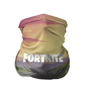 Бандана-труба 3D с принтом FORTNITE в Кировске, 100% полиэстер, ткань с особыми свойствами — Activecool | плотность 150‒180 г/м2; хорошо тянется, но сохраняет форму | 