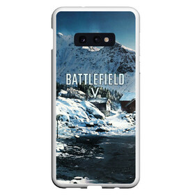 Чехол для Samsung S10E с принтом BATTLEFIELD в Кировске, Силикон | Область печати: задняя сторона чехла, без боковых панелей | action | battlefield | battlefield 5 | battlefield v | dice | electronic arts | game | war | world war | война | вторая мировая | игры | солдат | солдаты | шутер