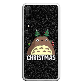 Чехол для Honor P30 с принтом Totoro Christmas в Кировске, Силикон | Область печати: задняя сторона чехла, без боковых панелей | anime | christmas | moon | myneighbortotoro | night | totoro | xmas | аниме | канта | кодомо | котобус | кусакабэ | мэй | рождество | сусуватари | тацуо | тоторо | хаяомиядзаки | ясуко