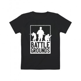 Детская футболка хлопок с принтом Battlefield в Кировске, 100% хлопок | круглый вырез горловины, полуприлегающий силуэт, длина до линии бедер | 