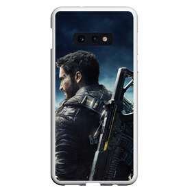 Чехол для Samsung S10E с принтом Just Cause 4 в Кировске, Силикон | Область печати: задняя сторона чехла, без боковых панелей | action adventure | black | cause | hand | just | rico | rodriguez | solis | боевик | габриэлла | дело | моралес | правое | приключенческий | рико | родригес | рука | солис | черная