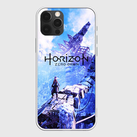 Чехол для iPhone 12 Pro Max с принтом Horizon Zero Dawn в Кировске, Силикон |  | Тематика изображения на принте: aloy | game | horizon zero dawn | hunter | machine | mecha | robot | snow | spear | the frozen wilds | weapon | игры | постапокалипсис | роботы | фентези | элой