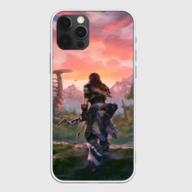 Чехол для iPhone 12 Pro Max с принтом Aloy HZD в Кировске, Силикон |  | aloy | game | horizon zero dawn | hunter | machine | mecha | robot | snow | spear | the frozen wilds | weapon | игры | постапокалипсис | роботы | фентези | элой