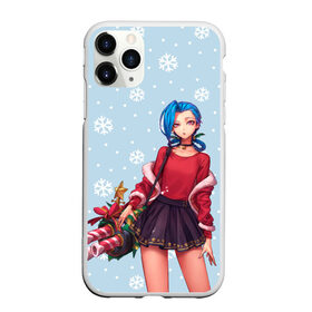 Чехол для iPhone 11 Pro матовый с принтом New Year Jinx в Кировске, Силикон |  | christmas | game | jinx | legends | legue | legueoflegends | lol | snow | snowflakes | xmas | безбашенная | джинкс | игра | легенд | лига | лигалегенд | лол | рождество | стрелок | хулиганка