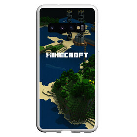 Чехол для Samsung Galaxy S10 с принтом minecraft в Кировске, Силикон | Область печати: задняя сторона чехла, без боковых панелей | blade | blocks | creeper | cubes | game | ken | minecraft | mobs | sword | игры | крипер | майн крафт | майнкрафт | моб