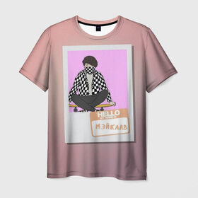 Мужская футболка 3D с принтом Френдзона Мэйклав в Кировске, 100% полиэфир | прямой крой, круглый вырез горловины, длина до линии бедер | бойчик | группа | музыка | мультяшка | мэйклав | песни | подростки | поп панк | френдзона