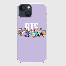 Чехол для iPhone 13 mini с принтом BTS в Кировске,  |  | army | bangtan | beyond | boys | bts | j hope | jimin | jin | jungkook | k pop | rm | scene | suga | the | v | армия | арэма | бтс | ви | джей хоупа | сюги | чимина | чина | чонгука