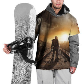Накидка на куртку 3D с принтом Metro 2033 постапокалипсис в Кировске, 100% полиэстер |  | Тематика изображения на принте: 2033 | будущее | закат | метро | метро2033 | постапокалипсис | противогаз | радиация | сталкер