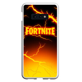 Чехол для Samsung S10E с принтом FORTNITE FIRESTORM в Кировске, Силикон | Область печати: задняя сторона чехла, без боковых панелей | Тематика изображения на принте: fortnite | fortnite 2 | fortnite x маршмелло | ikonik | marshmello | ninja | ninja streamer | storm | thunder | иконик | ниндзя | фортнайт | фортнайт 2 | фортнайт глава 2