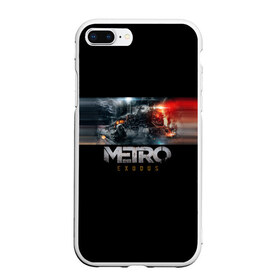 Чехол для iPhone 7Plus/8 Plus матовый с принтом Metro Exodus в Кировске, Силикон | Область печати: задняя сторона чехла, без боковых панелей | exodus | metro | metro exodus | playstation 4 | xbox one | ексодус | игра | игры | икс бокс | исход | метро | митро | плейстейшен | стрелялка | шутер | эксобус | эксодус