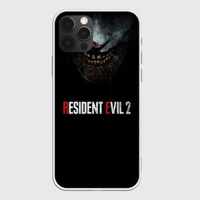 Чехол для iPhone 12 Pro Max с принтом Resident Evil 2 в Кировске, Силикон |  | 2 | 2019 | dark | evil | game | horror | resident | zombie | зомби | зубы | игра | кровь | лого | обитель зла | ужас