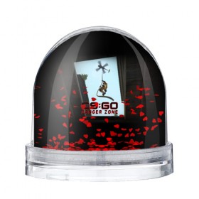 Водяной шар с принтом CS:GO - Danger Zone в Кировске, Пластик | Изображение внутри шара печатается на глянцевой фотобумаге с двух сторон | 