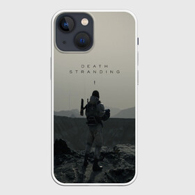 Чехол для iPhone 13 mini с принтом Death Stranding в Кировске,  |  | bridges | death stranding | game | hideo kojima | kojima productions | man | norman reedus | scar | sony interactive entertainment | suit | tie | игры | кодзима