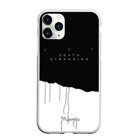 Чехол для iPhone 11 Pro матовый с принтом Death Stranding в Кировске, Силикон |  | bridges | death stranding | game | hideo kojima | kojima productions | man | norman reedus | scar | sony interactive entertainment | suit | tie | игры | кодзима