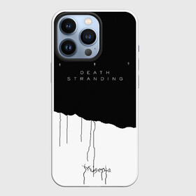 Чехол для iPhone 13 Pro с принтом Death Stranding в Кировске,  |  | bridges | death stranding | game | hideo kojima | kojima productions | man | norman reedus | scar | sony interactive entertainment | suit | tie | игры | кодзима