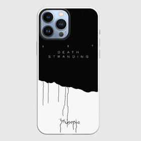 Чехол для iPhone 13 Pro Max с принтом Death Stranding в Кировске,  |  | bridges | death stranding | game | hideo kojima | kojima productions | man | norman reedus | scar | sony interactive entertainment | suit | tie | игры | кодзима