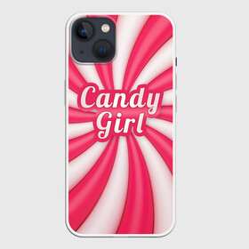 Чехол для iPhone 13 с принтом Candy Girl в Кировске,  |  | вкусняшка | карамель | конфета | милый | няша | розовый | сладкая девочка | сладость