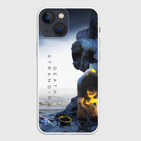 Чехол для iPhone 13 mini с принтом Death Stranding exclusive в Кировске,  |  | bridges | death stranding | game | hideo kojima | kojima productions | man | norman reedus | scar | sony interactive entertainment | suit | tie | игры | кодзима