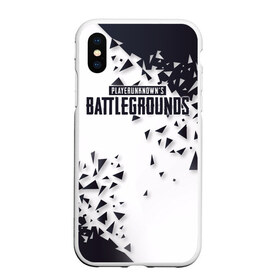 Чехол для iPhone XS Max матовый с принтом PUBG Jacket Black в Кировске, Силикон | Область печати: задняя сторона чехла, без боковых панелей | Тематика изображения на принте: battle | chicken | dinner | royale | winner | битва | борьба | королевская | симулятор