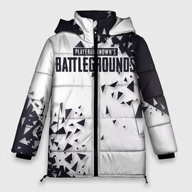 Женская зимняя куртка 3D с принтом PUBG Jacket Black в Кировске, верх — 100% полиэстер; подкладка — 100% полиэстер; утеплитель — 100% полиэстер | длина ниже бедра, силуэт Оверсайз. Есть воротник-стойка, отстегивающийся капюшон и ветрозащитная планка. 

Боковые карманы с листочкой на кнопках и внутренний карман на молнии | battle | chicken | dinner | royale | winner | битва | борьба | королевская | симулятор