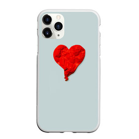 Чехол для iPhone 11 Pro Max матовый с принтом Kanye West Heartbreak в Кировске, Силикон |  | kanye | kanye west | yandhi | кани | кани вест | кани вэст | янди