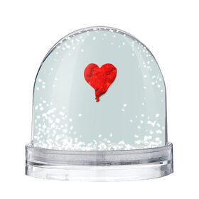 Снежный шар с принтом Kanye West Heartbreak в Кировске, Пластик | Изображение внутри шара печатается на глянцевой фотобумаге с двух сторон | Тематика изображения на принте: kanye | kanye west | yandhi | кани | кани вест | кани вэст | янди