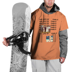 Накидка на куртку 3D с принтом Kanye West PABLO в Кировске, 100% полиэстер |  | Тематика изображения на принте: kanye | kanye west | yandhi | кани | кани вест | кани вэст | янди