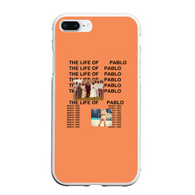 Чехол для iPhone 7Plus/8 Plus матовый с принтом Kanye West PABLO в Кировске, Силикон | Область печати: задняя сторона чехла, без боковых панелей | kanye | kanye west | yandhi | кани | кани вест | кани вэст | янди