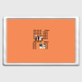Магнит 45*70 с принтом Kanye West PABLO в Кировске, Пластик | Размер: 78*52 мм; Размер печати: 70*45 | kanye | kanye west | yandhi | кани | кани вест | кани вэст | янди
