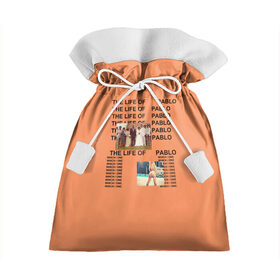 Подарочный 3D мешок с принтом Kanye West PABLO в Кировске, 100% полиэстер | Размер: 29*39 см | kanye | kanye west | yandhi | кани | кани вест | кани вэст | янди