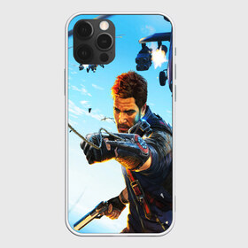 Чехол для iPhone 12 Pro Max с принтом JustCause в Кировске, Силикон |  | Тематика изображения на принте: action | cause | enix | just | just cause 4 | mafia | игры | мафия | рико | тропики