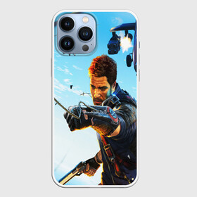 Чехол для iPhone 13 Pro Max с принтом JustCause в Кировске,  |  | Тематика изображения на принте: action | cause | enix | just | just cause 4 | mafia | игры | мафия | рико | тропики