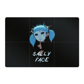 Магнитный плакат 3Х2 с принтом Sally Face (6) в Кировске, Полимерный материал с магнитным слоем | 6 деталей размером 9*9 см | face | fisher | larry johnson | mask | sally | sally face | sally fisher | демоны | духи | маска | призраки | салли | салли фейс | салли фишер | фейс