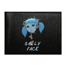 Обложка для студенческого билета с принтом Sally Face (6) в Кировске, натуральная кожа | Размер: 11*8 см; Печать на всей внешней стороне | Тематика изображения на принте: face | fisher | larry johnson | mask | sally | sally face | sally fisher | демоны | духи | маска | призраки | салли | салли фейс | салли фишер | фейс