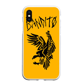 Чехол для iPhone XS Max матовый с принтом BANDITO TOP в Кировске, Силикон | Область печати: задняя сторона чехла, без боковых панелей | Тематика изображения на принте: 21 pilots | 21p | music | rock | top | trench | twenty one pilots | группа | музыка | рок