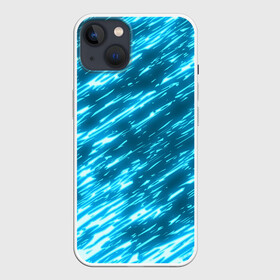 Чехол для iPhone 13 с принтом ЛЕДЯНОЙ ШТОРМ в Кировске,  |  | blue | bright | cold | fire | heat | ice | light | wildfire | битва огней | битва стихий | искры | огненный | огонь | пламя | пожар | холод