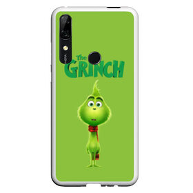 Чехол для Honor P Smart Z с принтом The Grinch в Кировске, Силикон | Область печати: задняя сторона чехла, без боковых панелей | Тематика изображения на принте: grinch | гринч | новый год | рождество