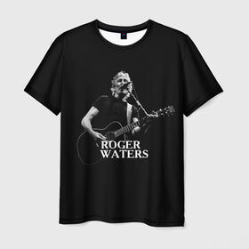 Мужская футболка 3D с принтом Roger Waters, Pink Floyd в Кировске, 100% полиэфир | прямой крой, круглый вырез горловины, длина до линии бедер | roger waters | джордж уотерс | композитор | певец | поэт