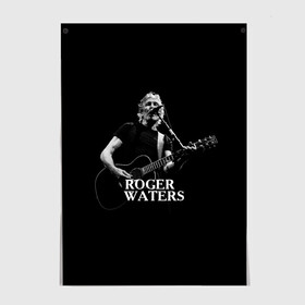 Постер с принтом Roger Waters, Pink Floyd в Кировске, 100% бумага
 | бумага, плотность 150 мг. Матовая, но за счет высокого коэффициента гладкости имеет небольшой блеск и дает на свету блики, но в отличии от глянцевой бумаги не покрыта лаком | roger waters | джордж уотерс | композитор | певец | поэт