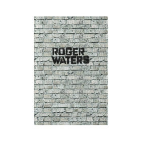 Обложка для паспорта матовая кожа с принтом Roger Waters. The Wall в Кировске, натуральная матовая кожа | размер 19,3 х 13,7 см; прозрачные пластиковые крепления | pink floyd | roger waters | джордж уотерс | композитор | певец | поэт