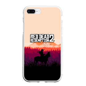 Чехол для iPhone 7Plus/8 Plus матовый с принтом Red Dead Redemption в Кировске, Силикон | Область печати: задняя сторона чехла, без боковых панелей | dead | gamer | john | marston | rdr | red | redemption | rockstar | shooter | western | вестерн | джон | марстон | шутер