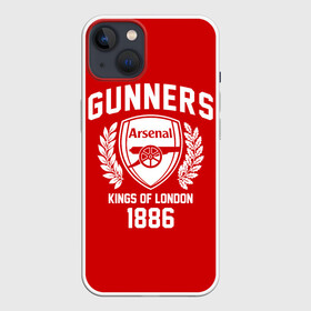 Чехол для iPhone 13 с принтом Арсенал в Кировске,  |  | arsenal | gooner | gunners | арсенал | канониры | клубная | лондон | фанатская | футбол | футбольная | футбольный клуб | футбольный клуб arsenal